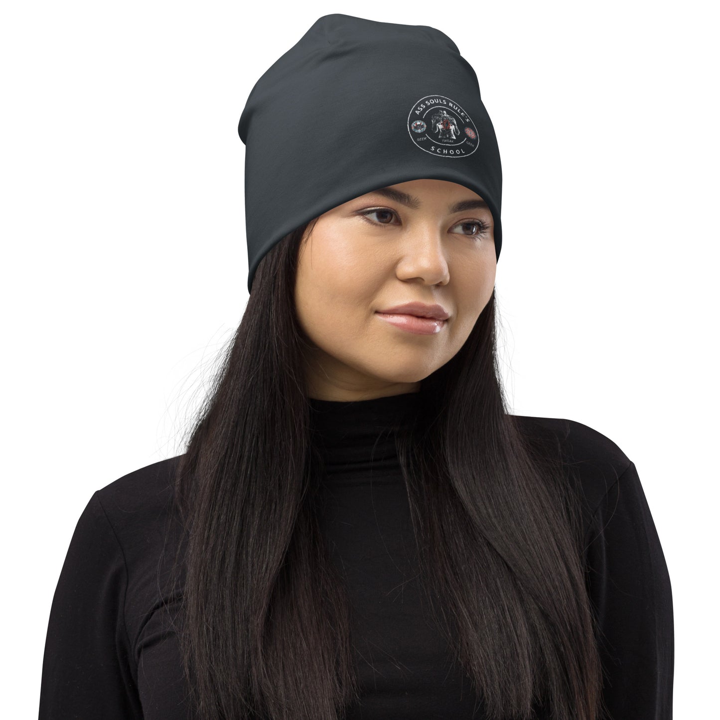 Ass Souls Rule's School beanie