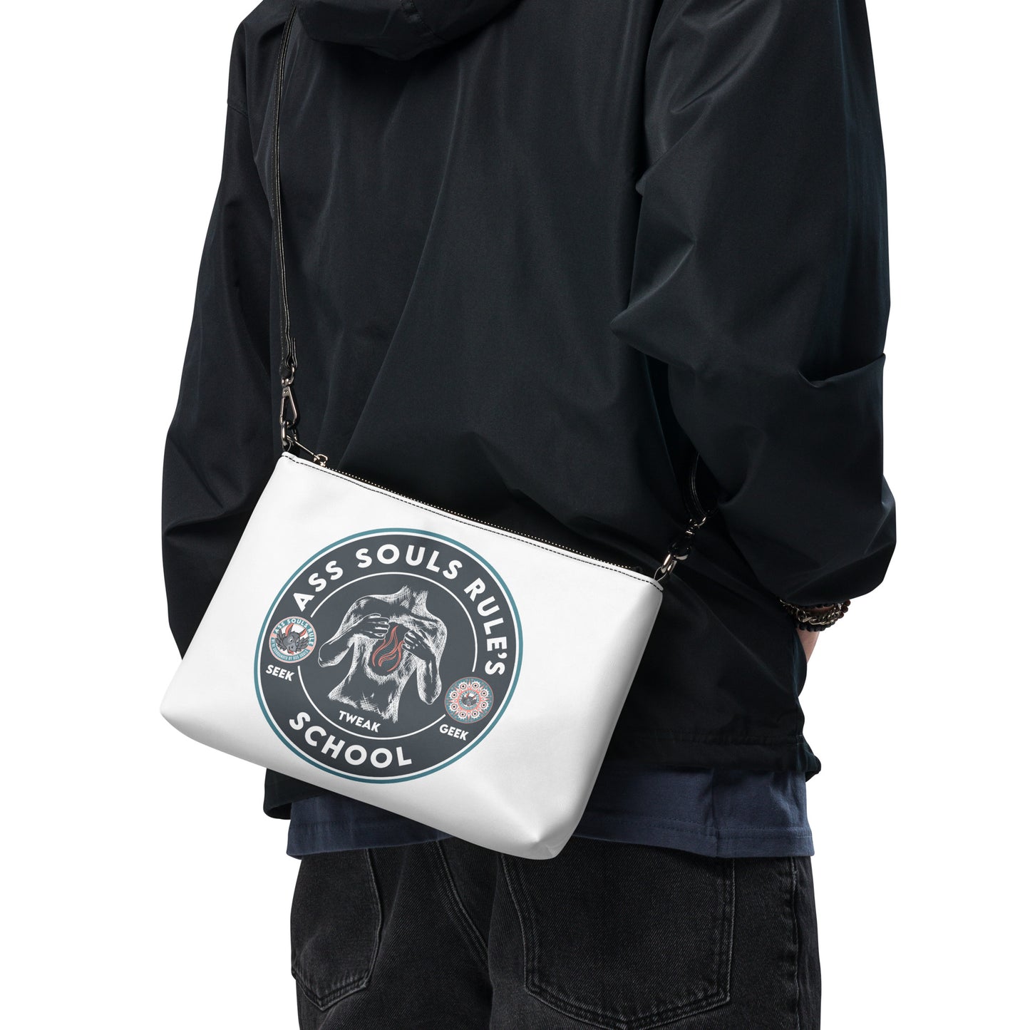 Ass Souls Rule's School crossbody bag