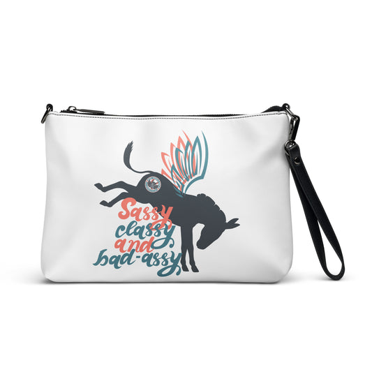 Sassy, Classy, & Bad Assy crossbody bag