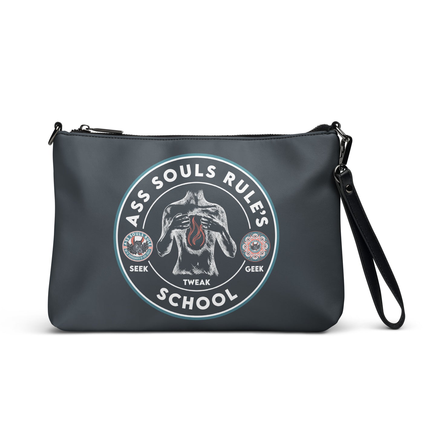 Ass Souls Rule's School crossbody bag