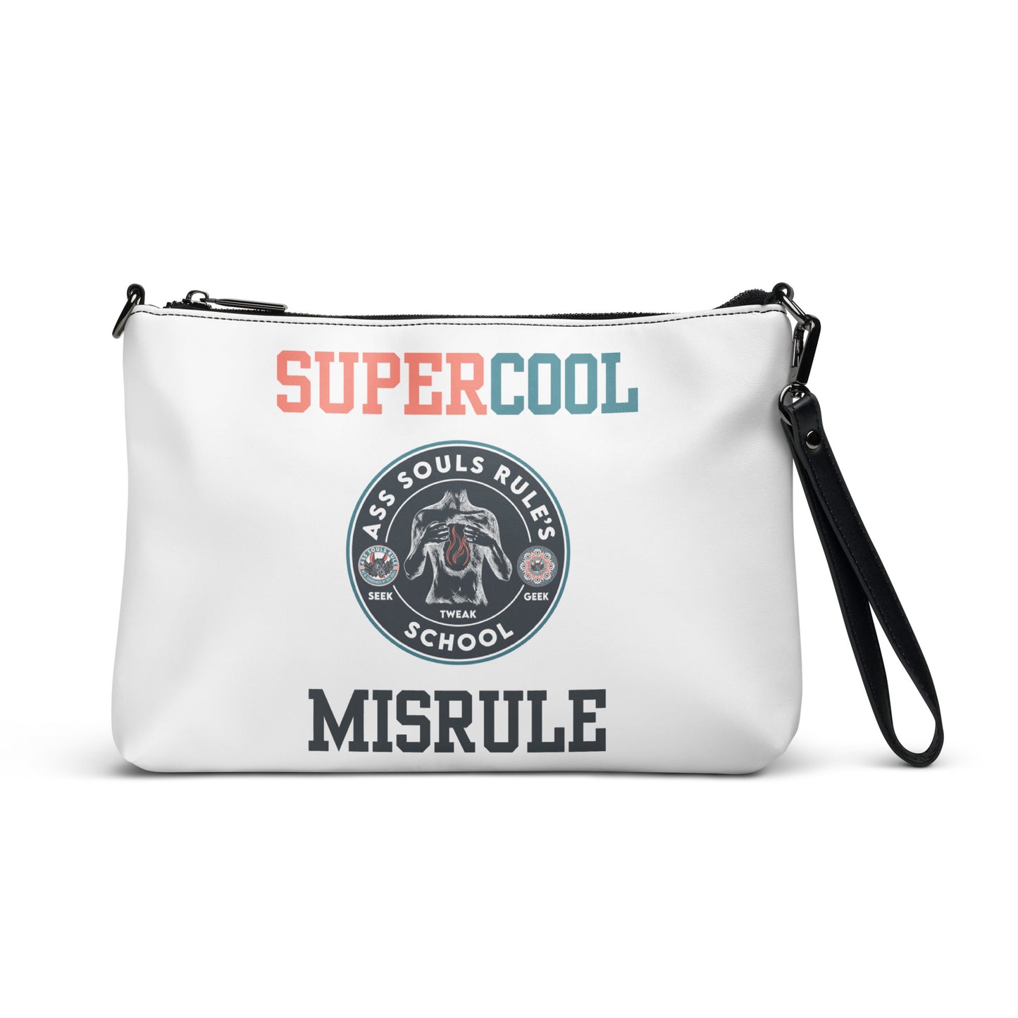 SuperCool MisRule crossbody bag