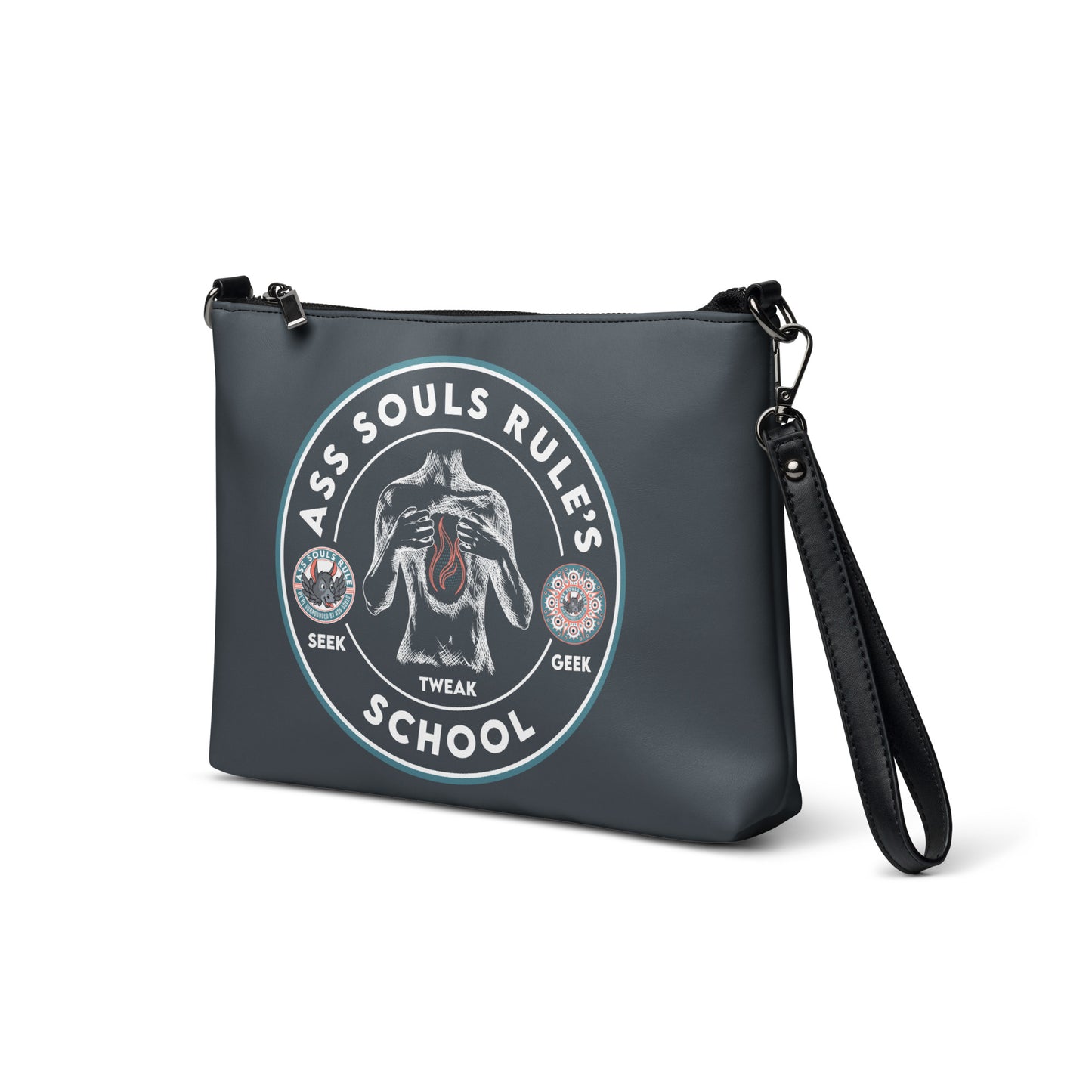 Ass Souls Rule's School crossbody bag