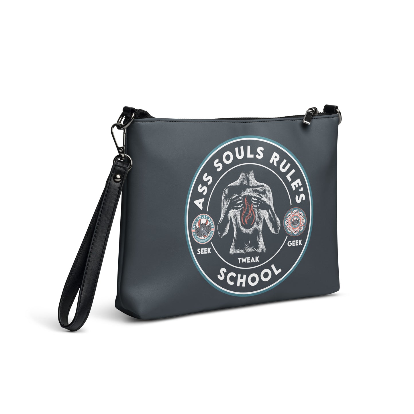 Ass Souls Rule's School crossbody bag