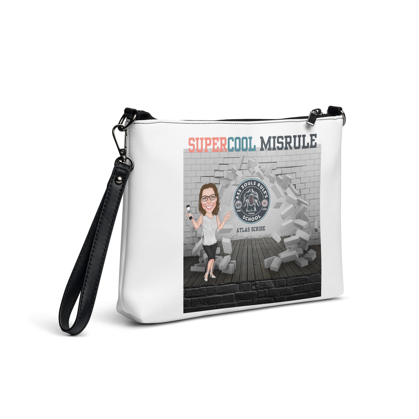 SuperCool MisRule crossbody bag