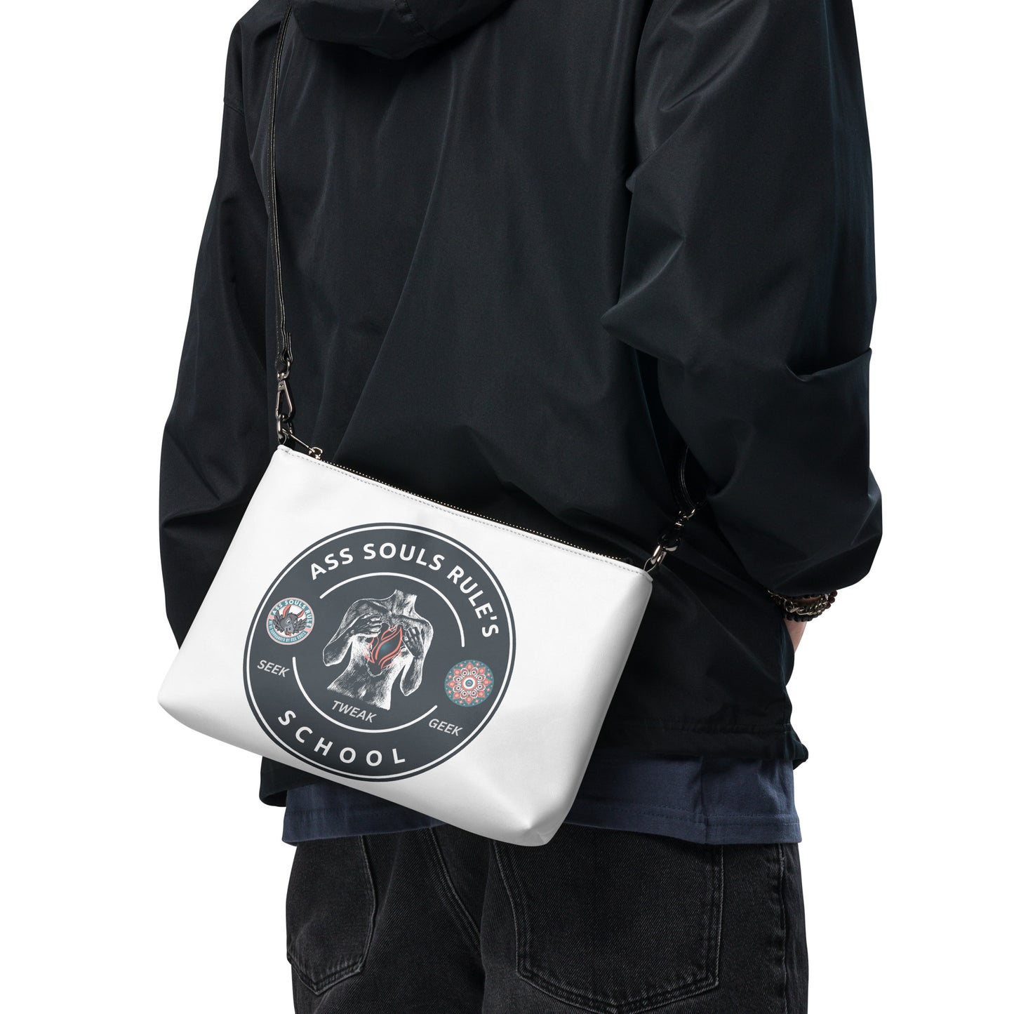 Ass Souls Rule's School crossbody bag