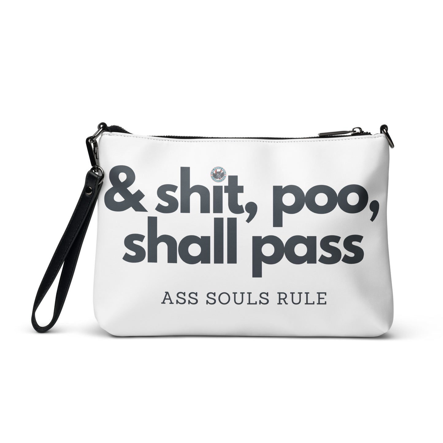 & Shit, Poo, Shall Pass crossbody bag