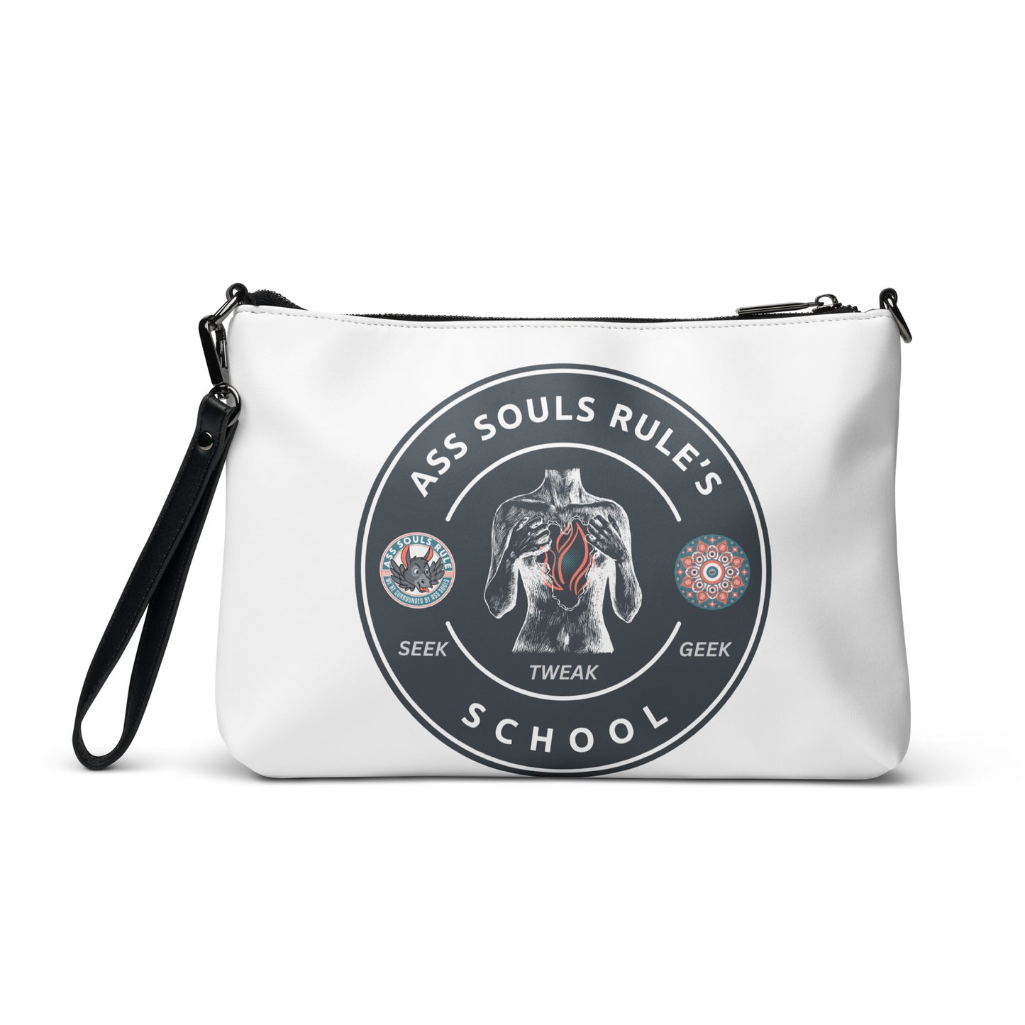 Ass Souls Rule's School crossbody bag