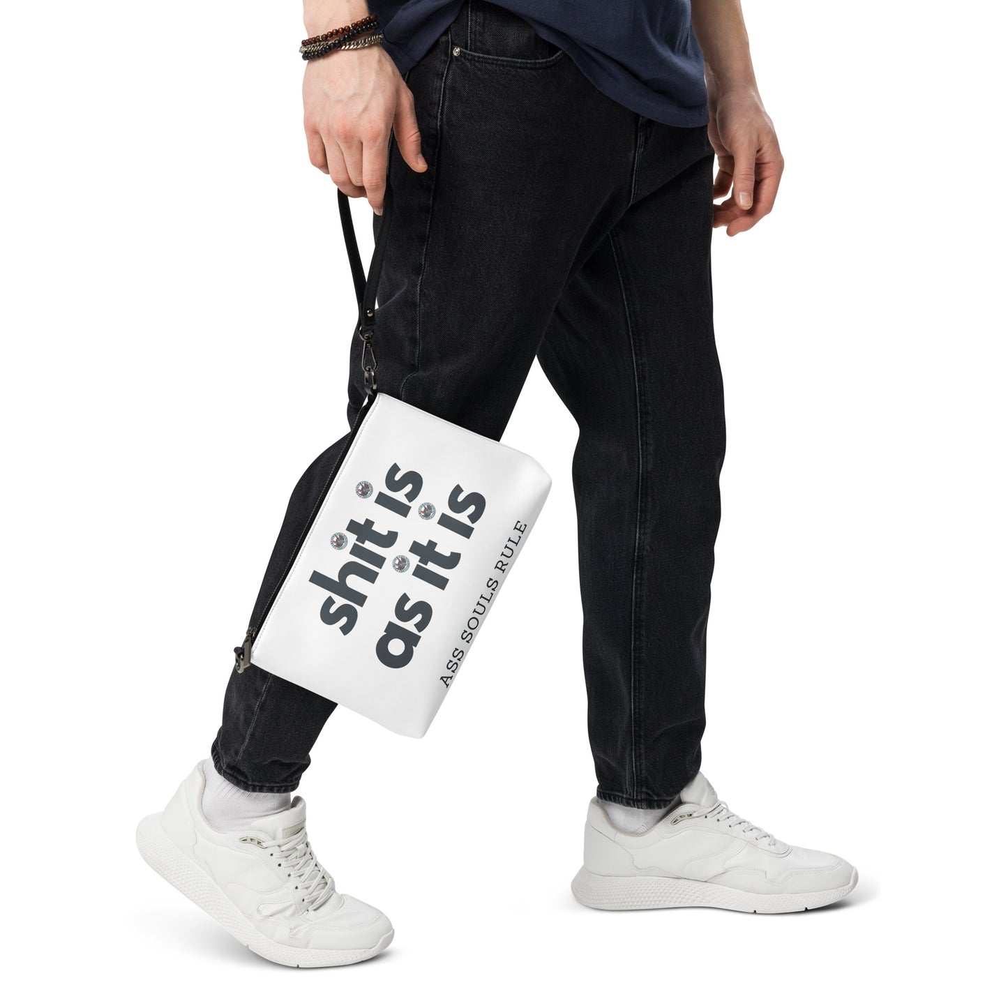 Shit Is As It Is crossbody bag