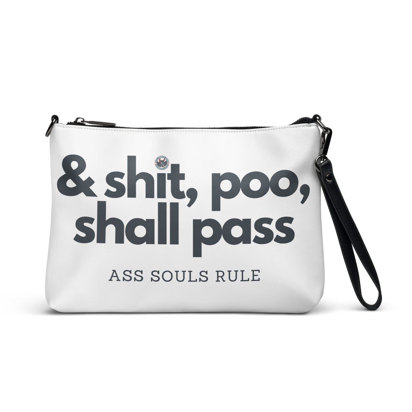 & Shit, Poo, Shall Pass crossbody bag