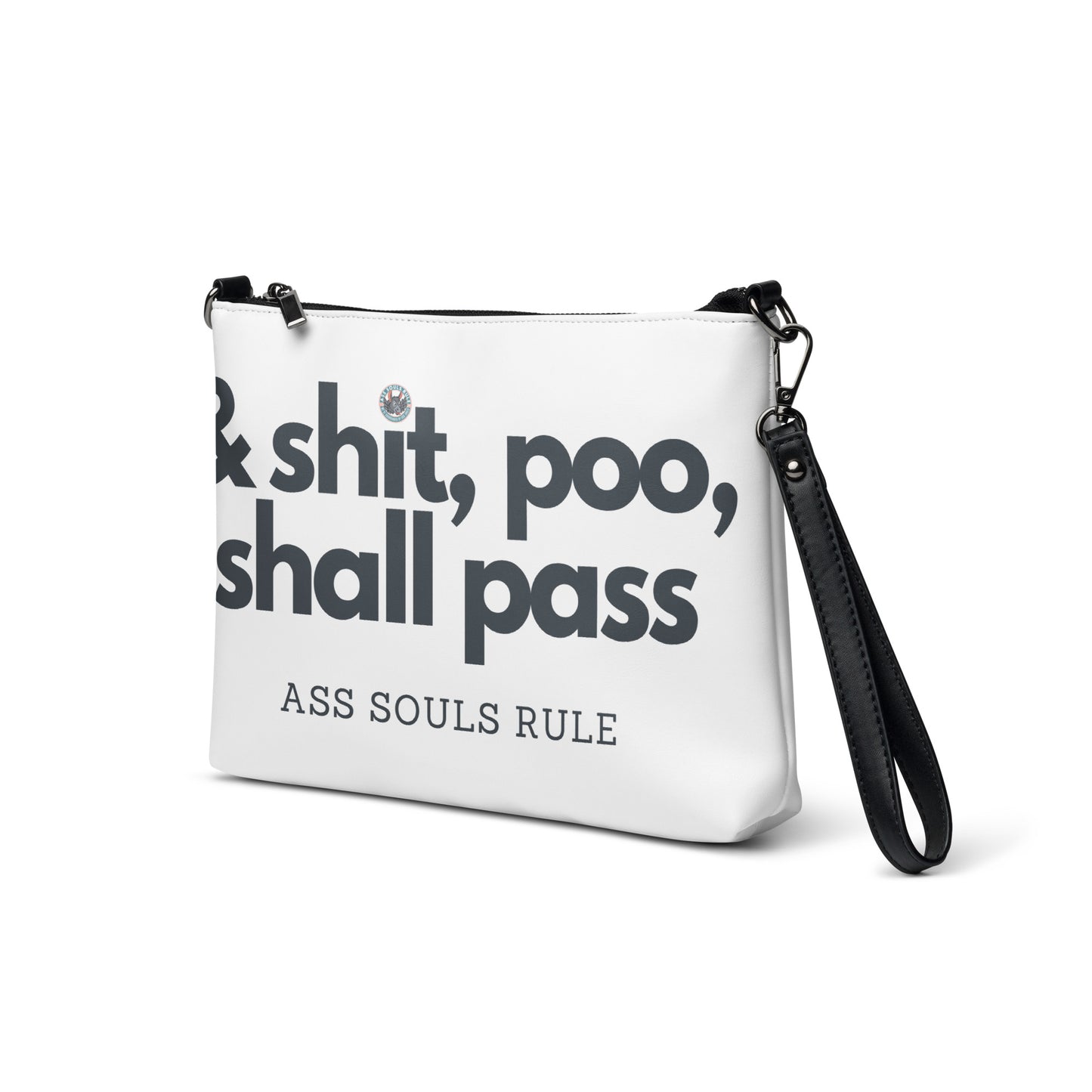 & Shit, Poo, Shall Pass crossbody bag