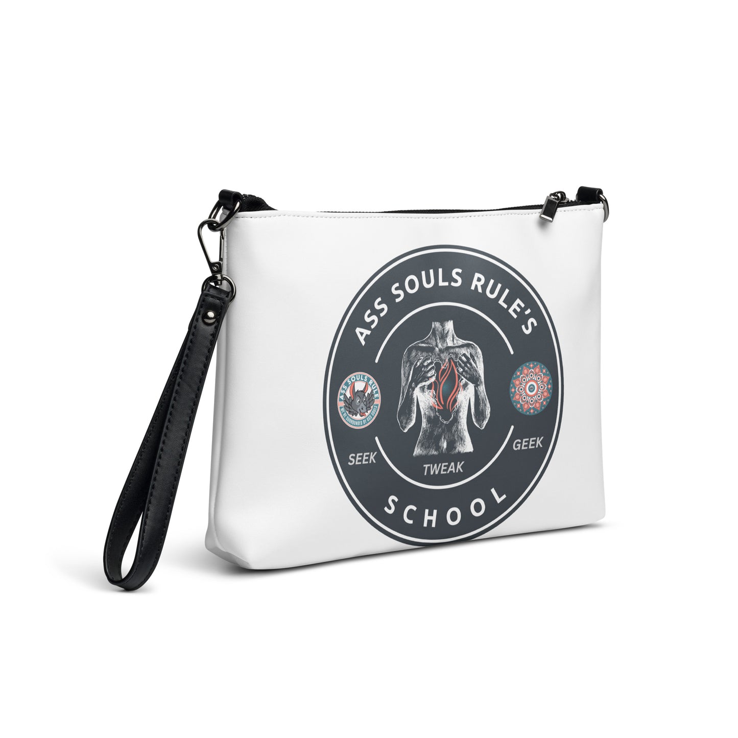 Ass Souls Rule's School crossbody bag