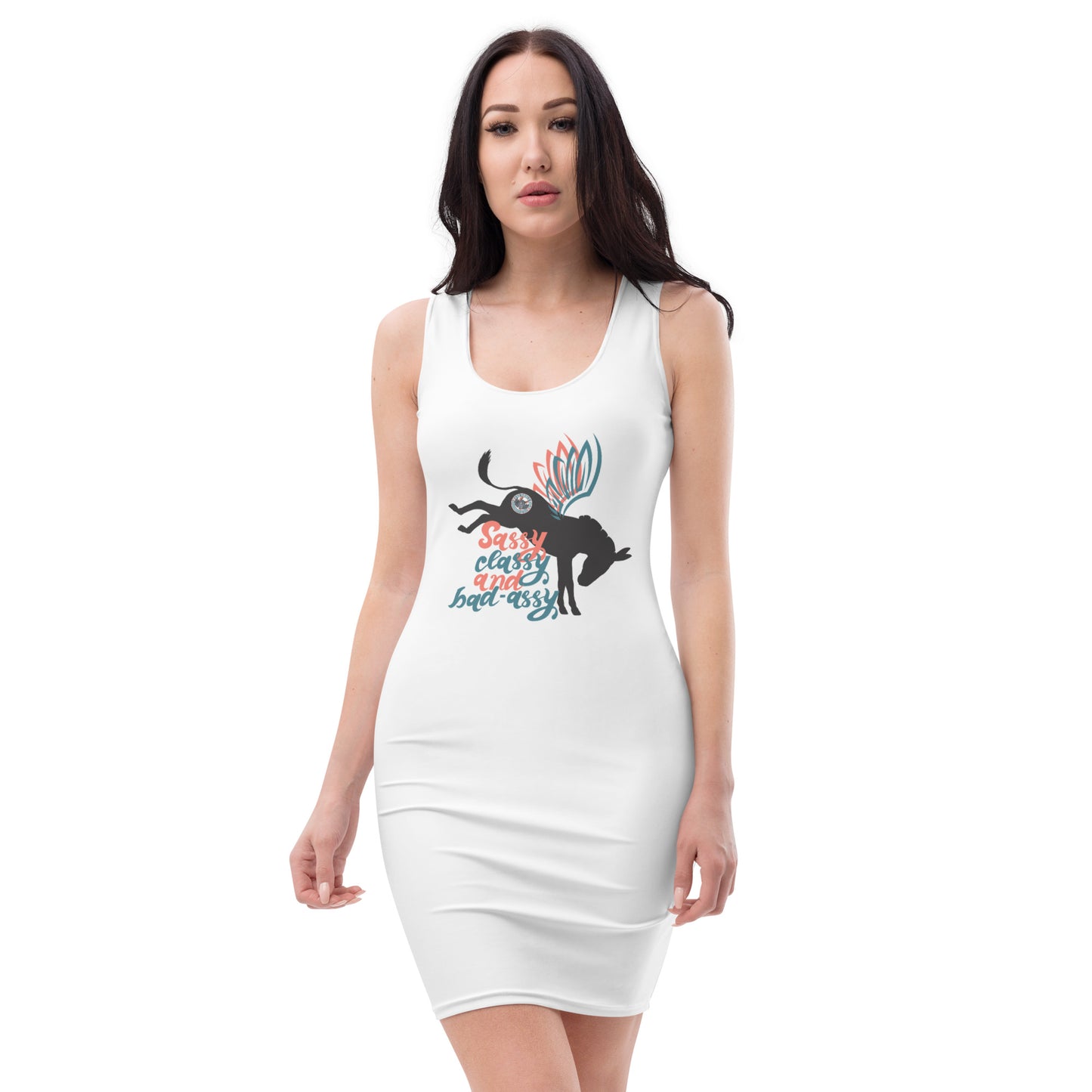 Sassy, Classy, & Bad Assy sublimation cut & sew dress