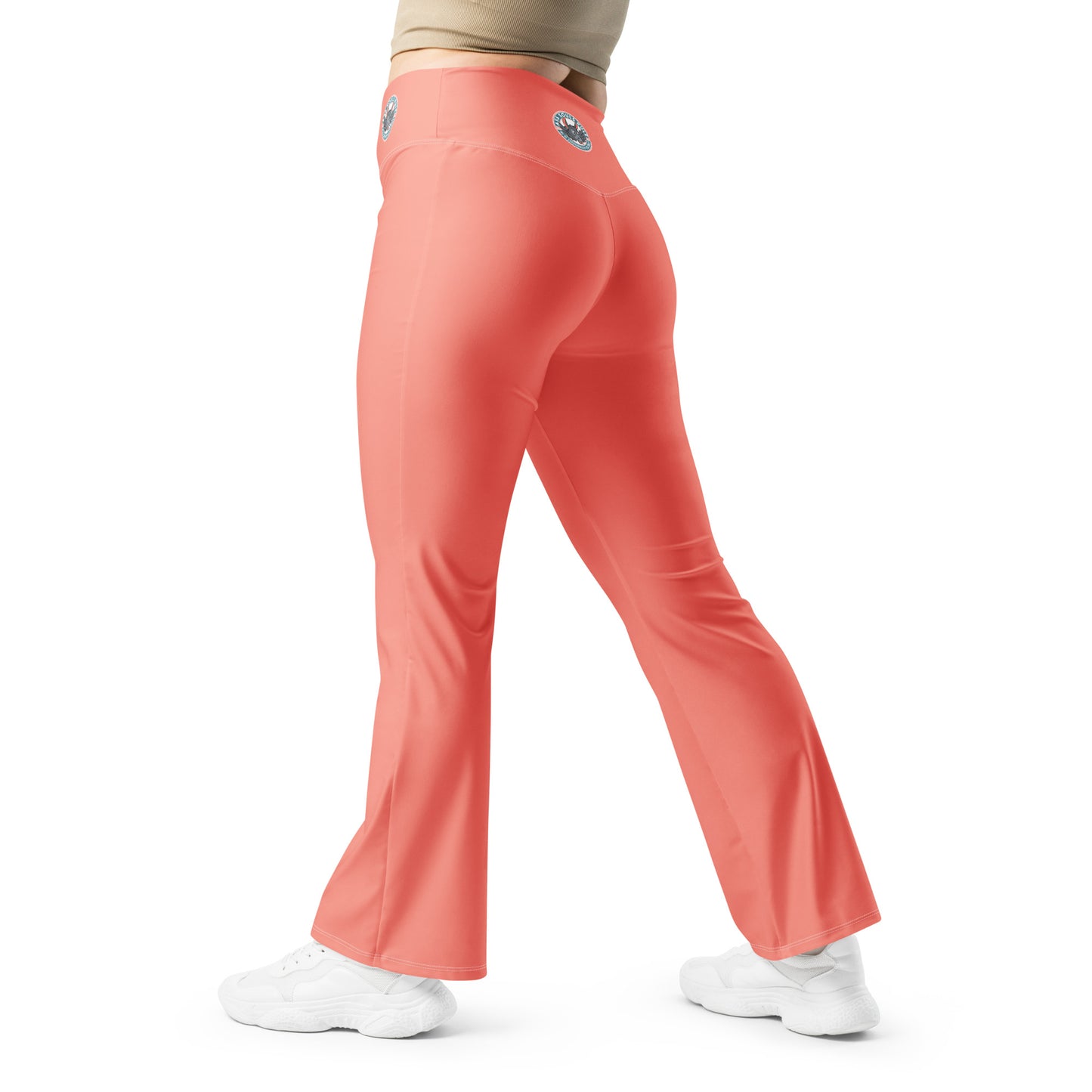 Logo of ASR flare leggings - salmon