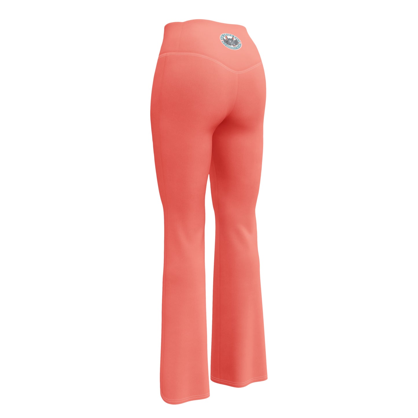 Logo of ASR flare leggings - salmon