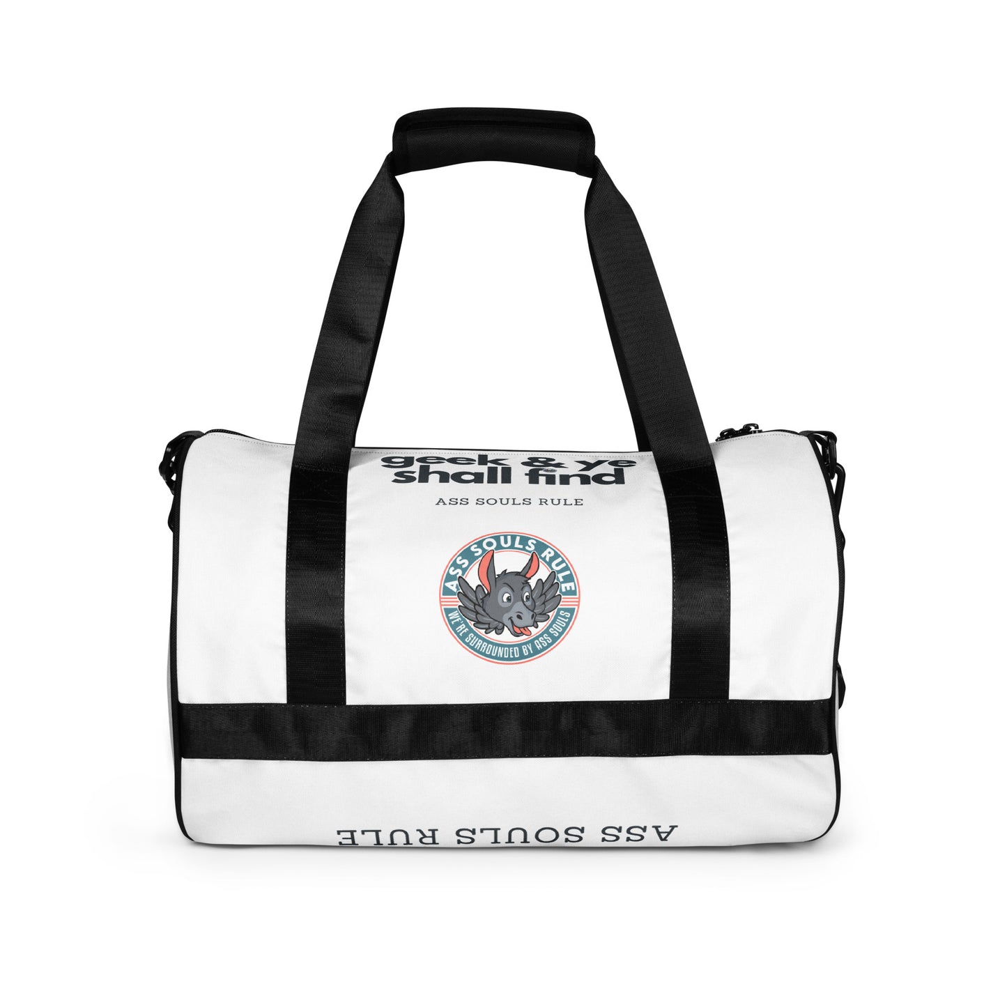 Geek & Ye Shall Find gym bag