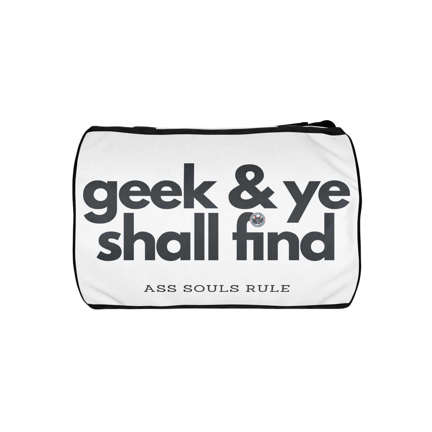 Geek & Ye Shall Find gym bag