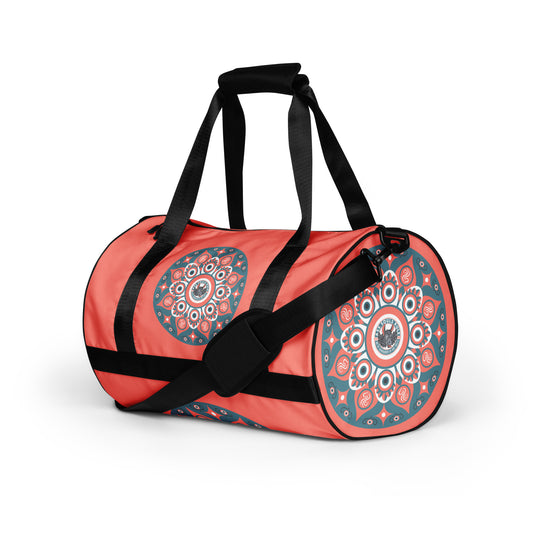 Psyche Secure-I.T. salmon gym bag