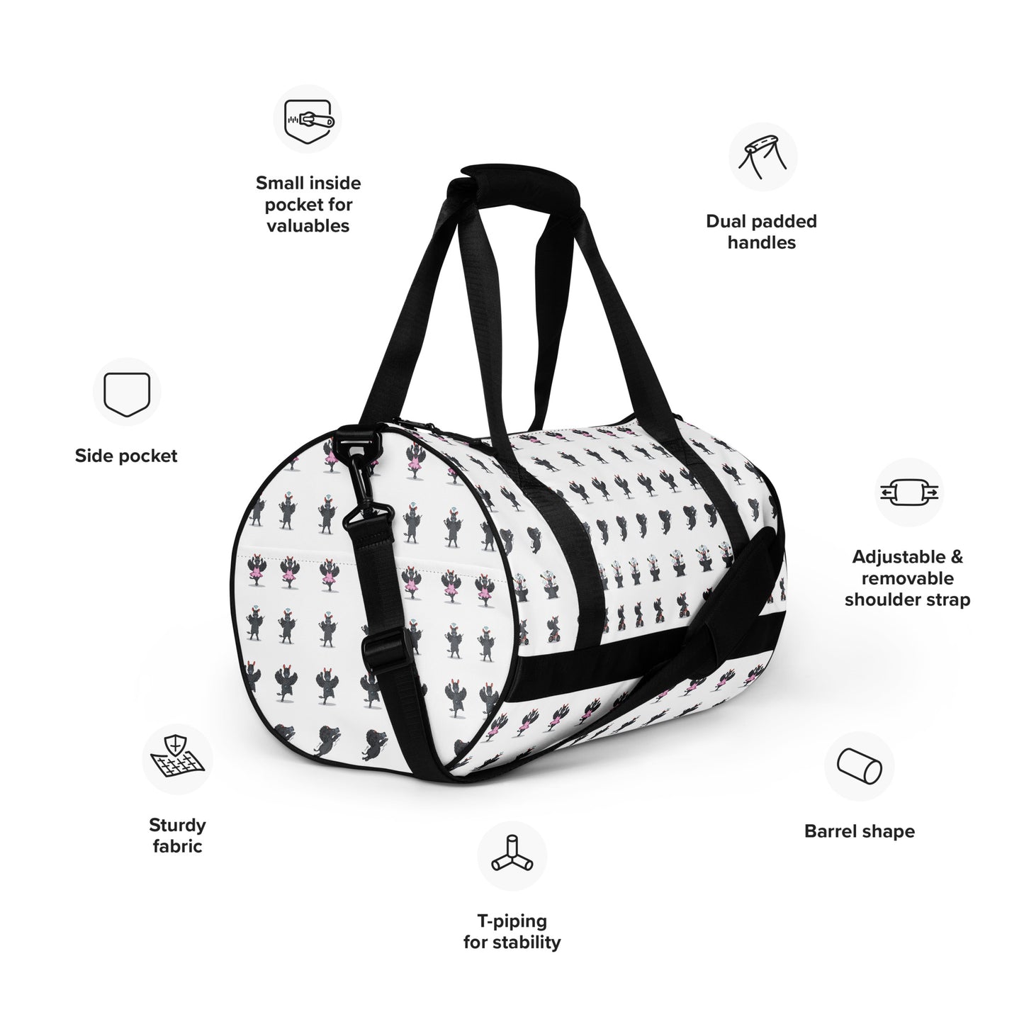 Acer minis print gym bag