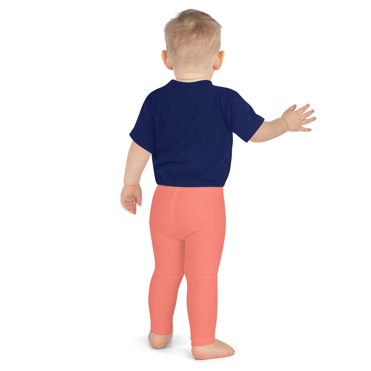 kid's leggings - salmon