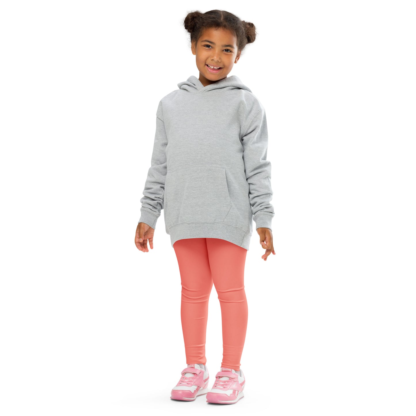 kid's leggings - salmon