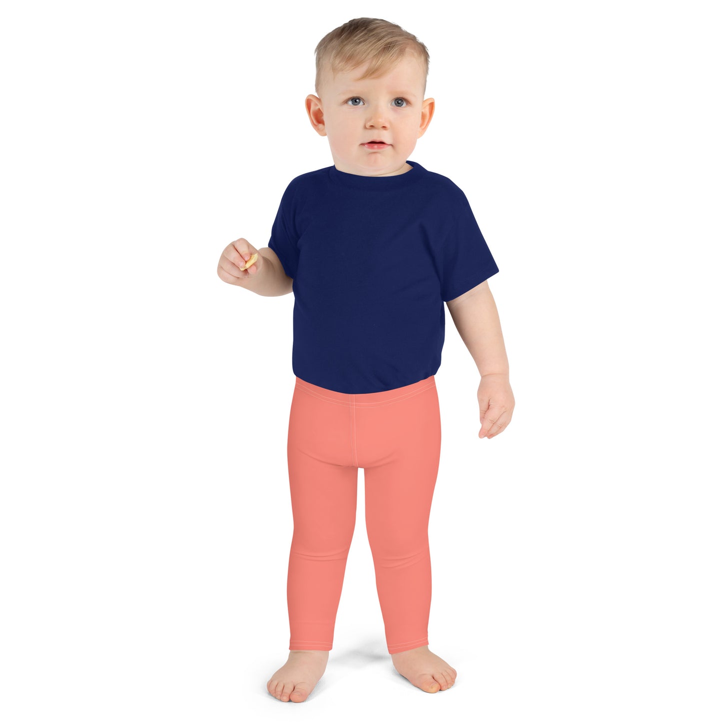 kid's leggings - salmon