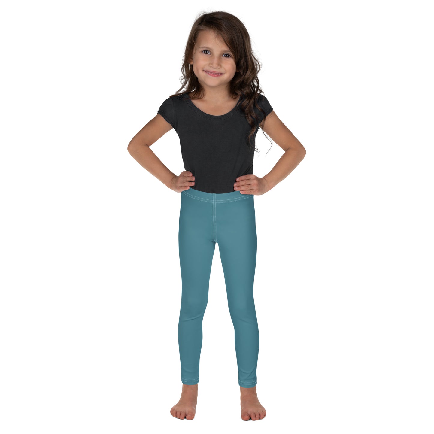 kid's leggings - teal