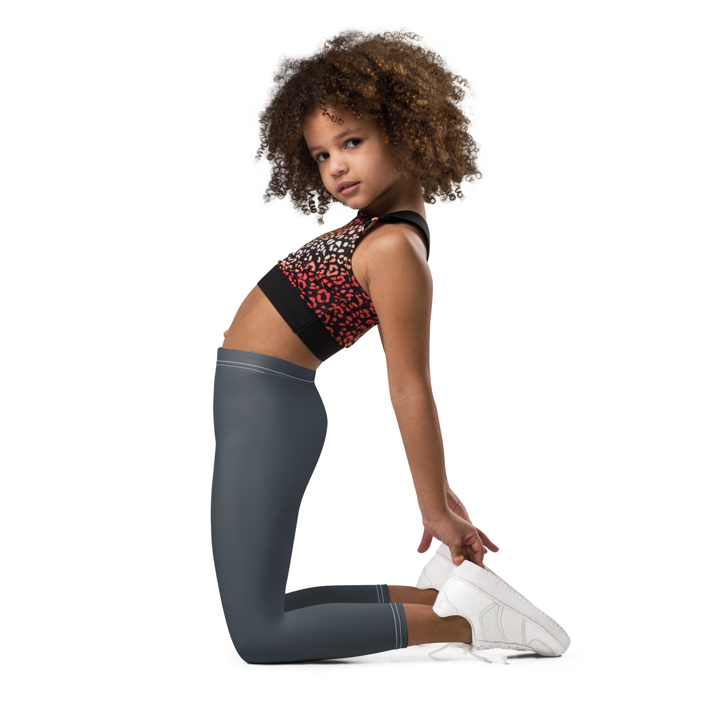 kid's leggings - gray