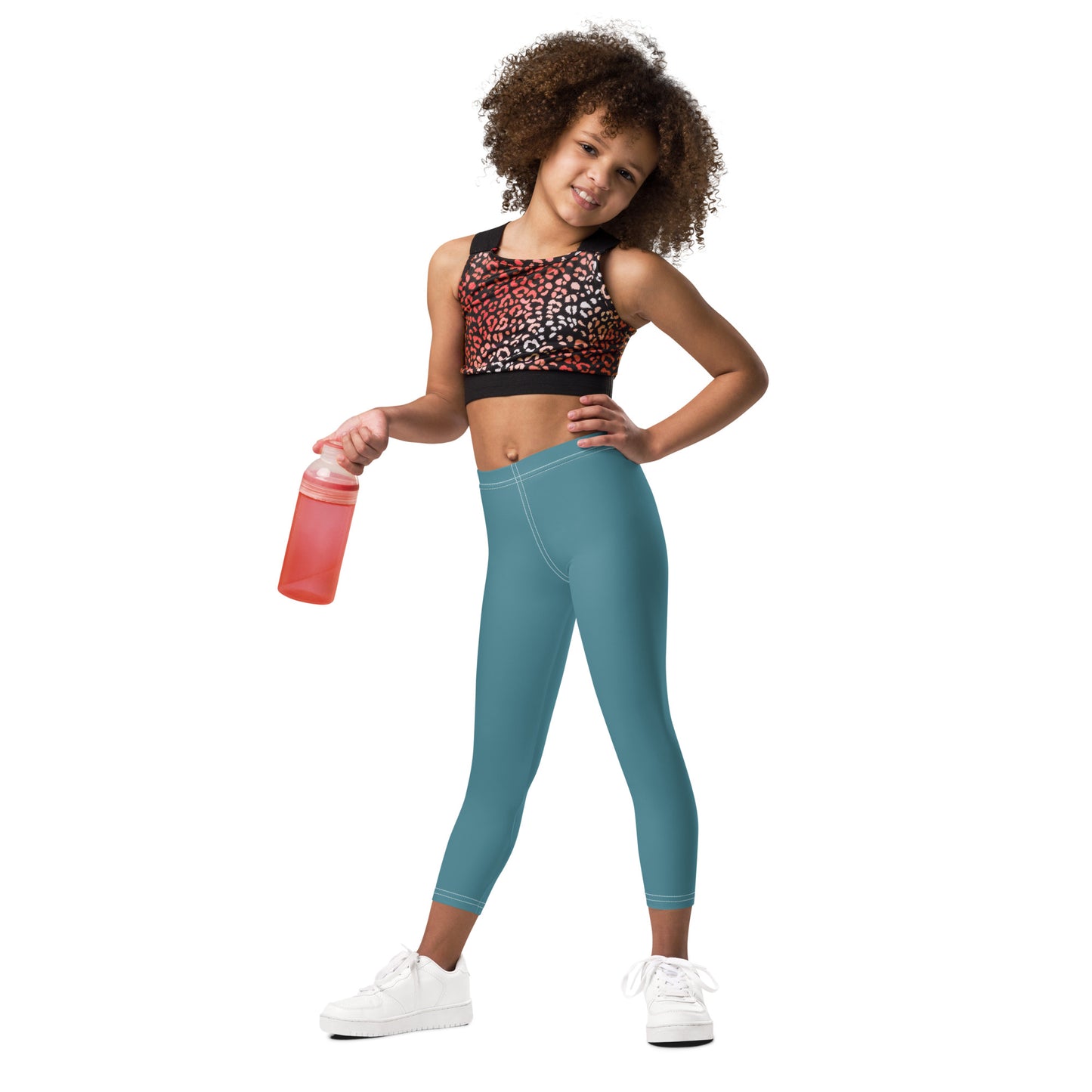 kid's leggings - teal