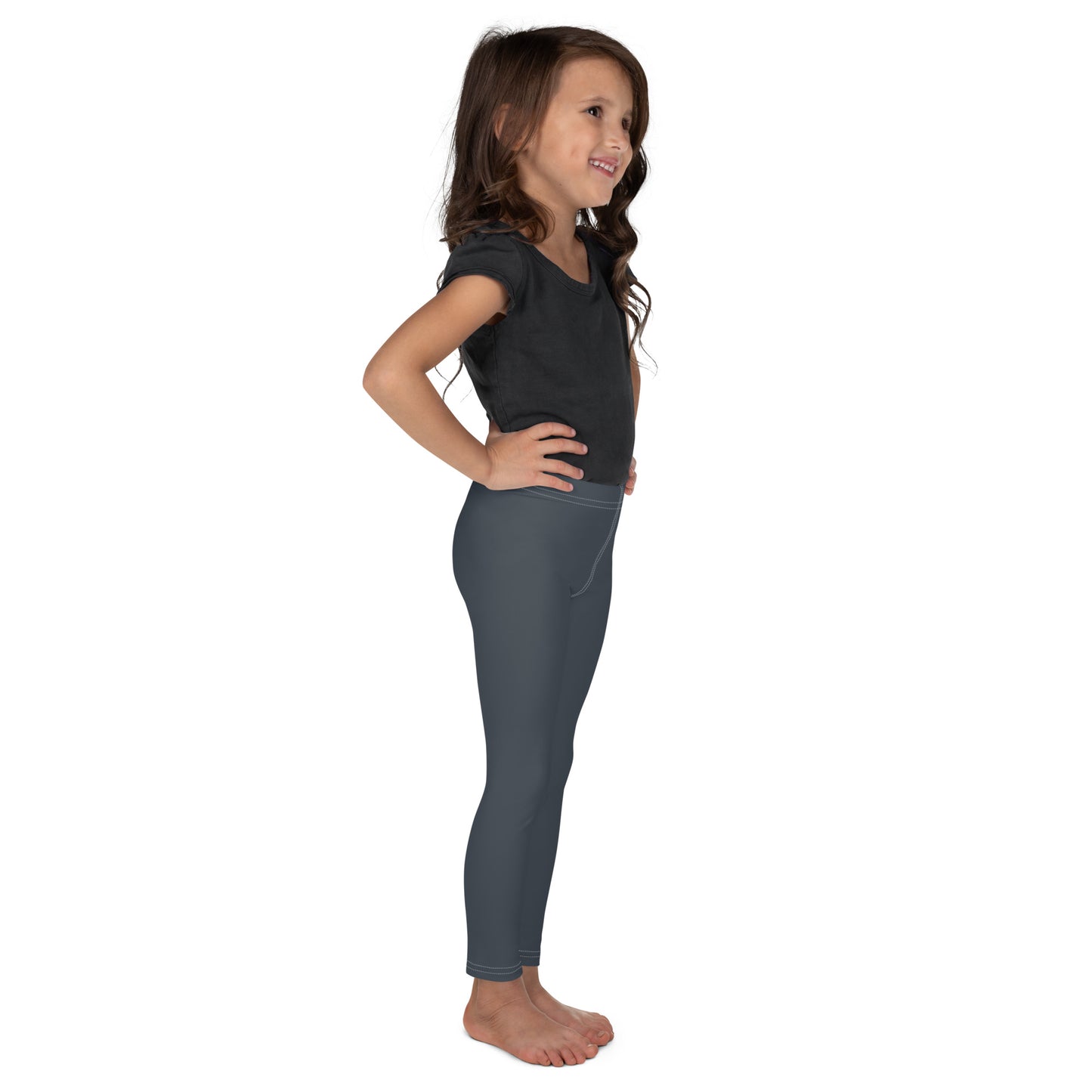 kid's leggings - gray