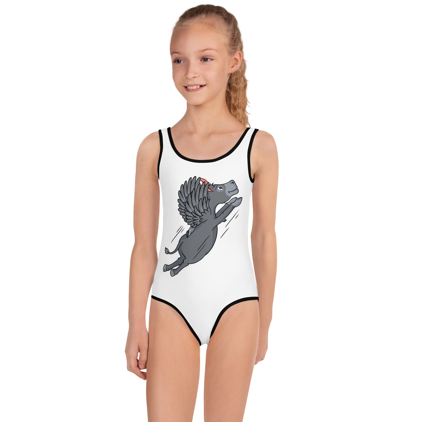 Flying Acer all-over print kids swimsuit