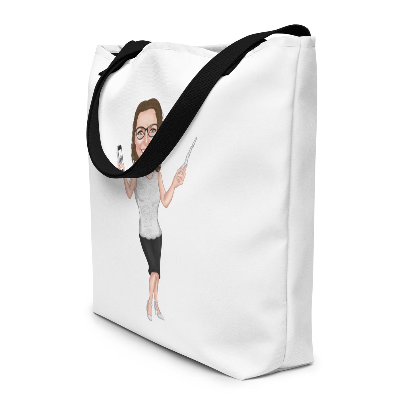 Atlas large tote bag