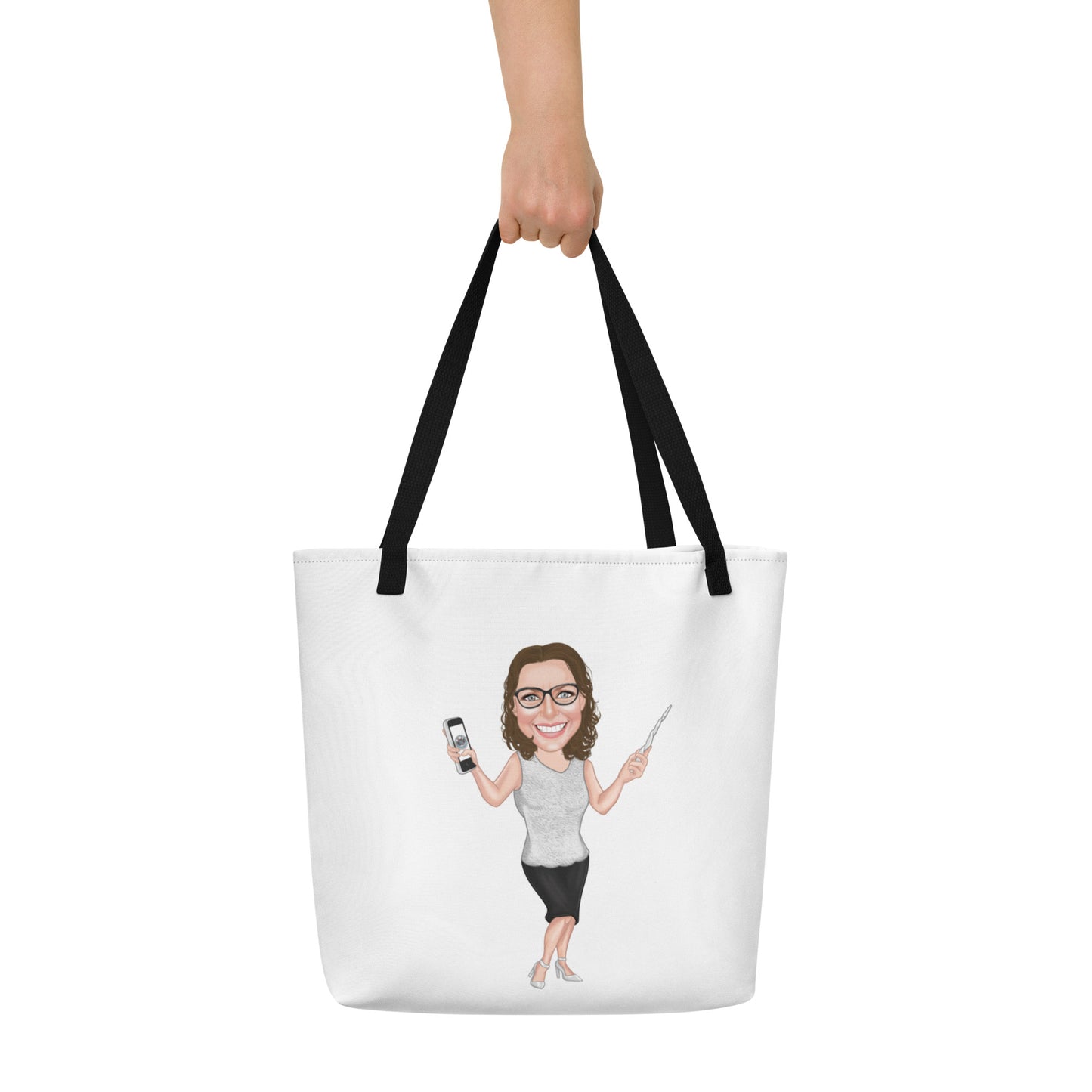 Atlas large tote bag