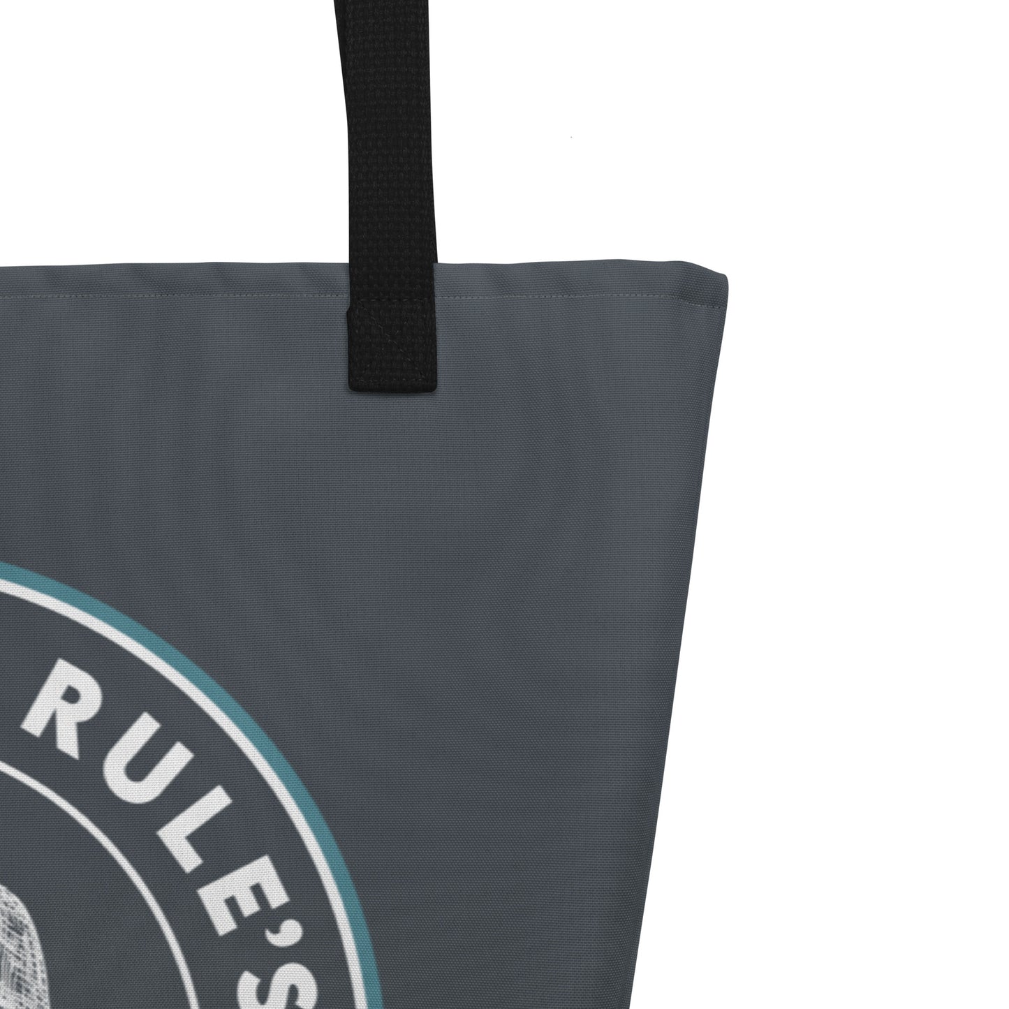 Ass Souls Rule's School large tote bag