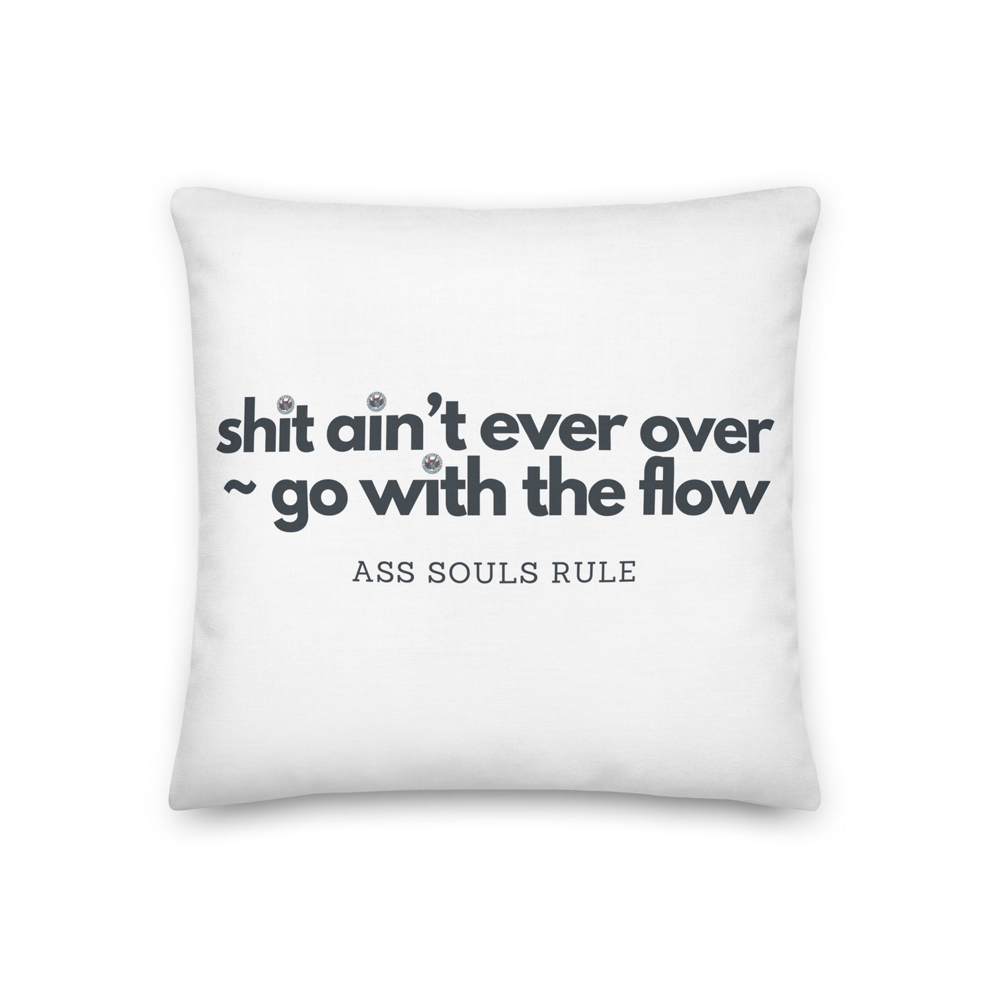 Go With the Flow premium pillow