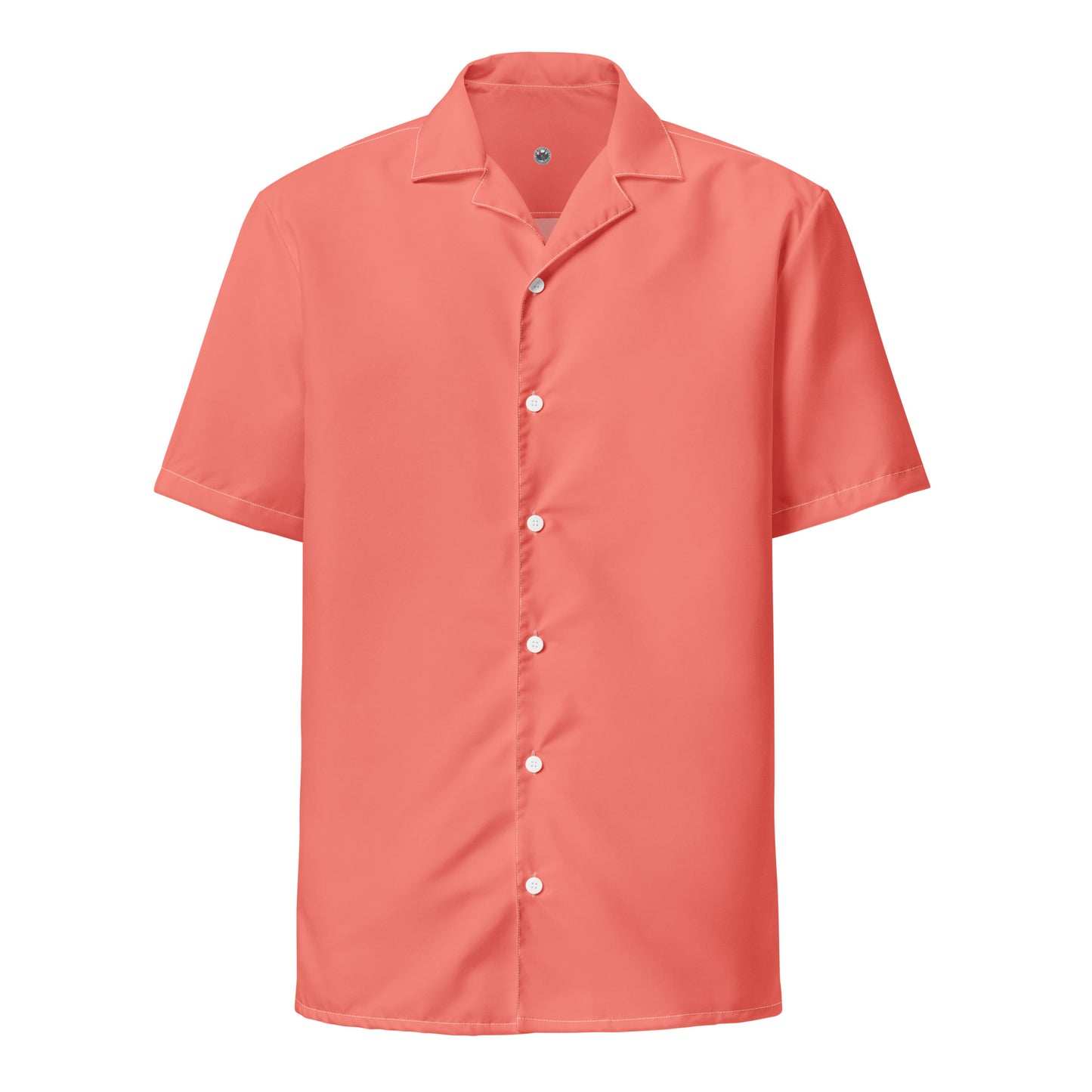 Logo of ASR unisex button shirt - salmon