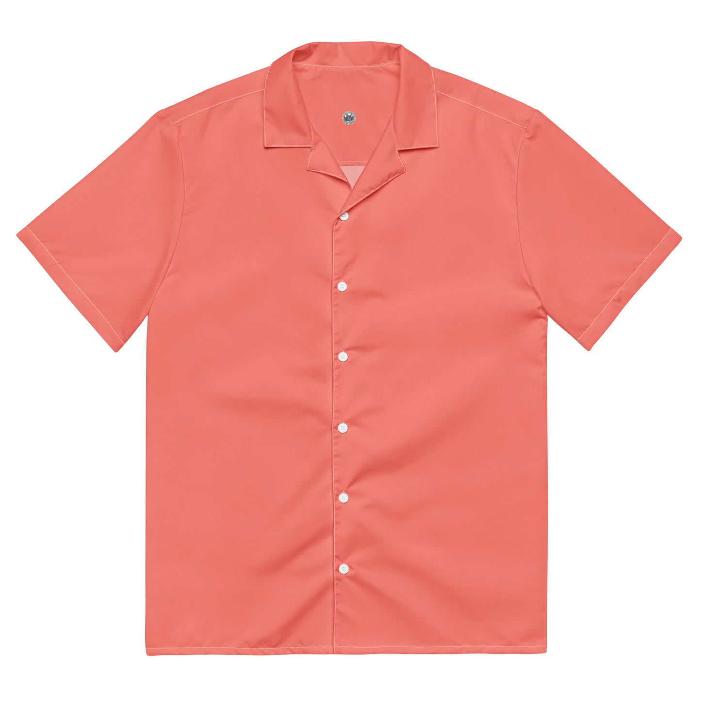 Logo of ASR unisex button shirt - salmon