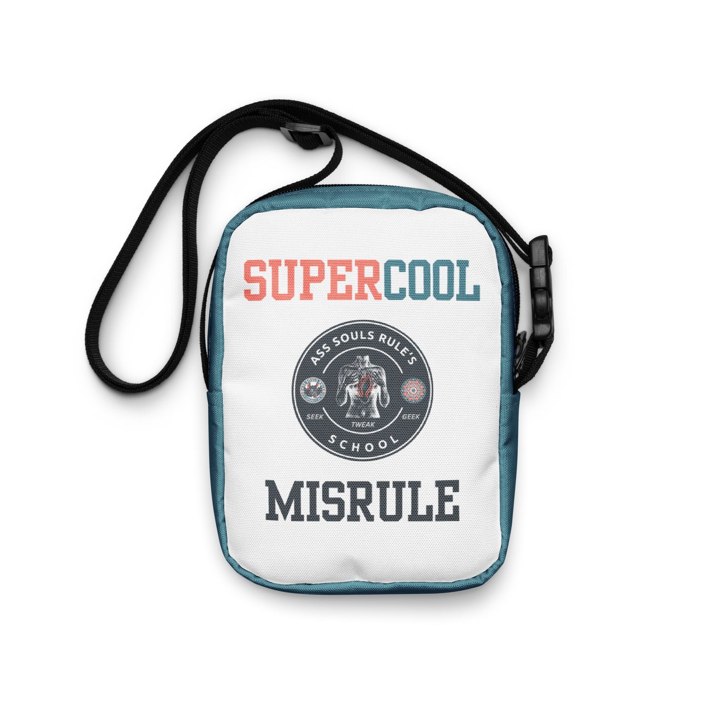 SuperCool MisRule utility crossbody bag - teal