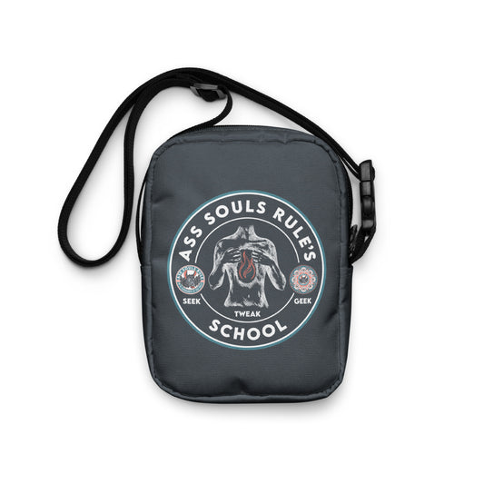 Ass Souls Rule's School utility crossbody bag