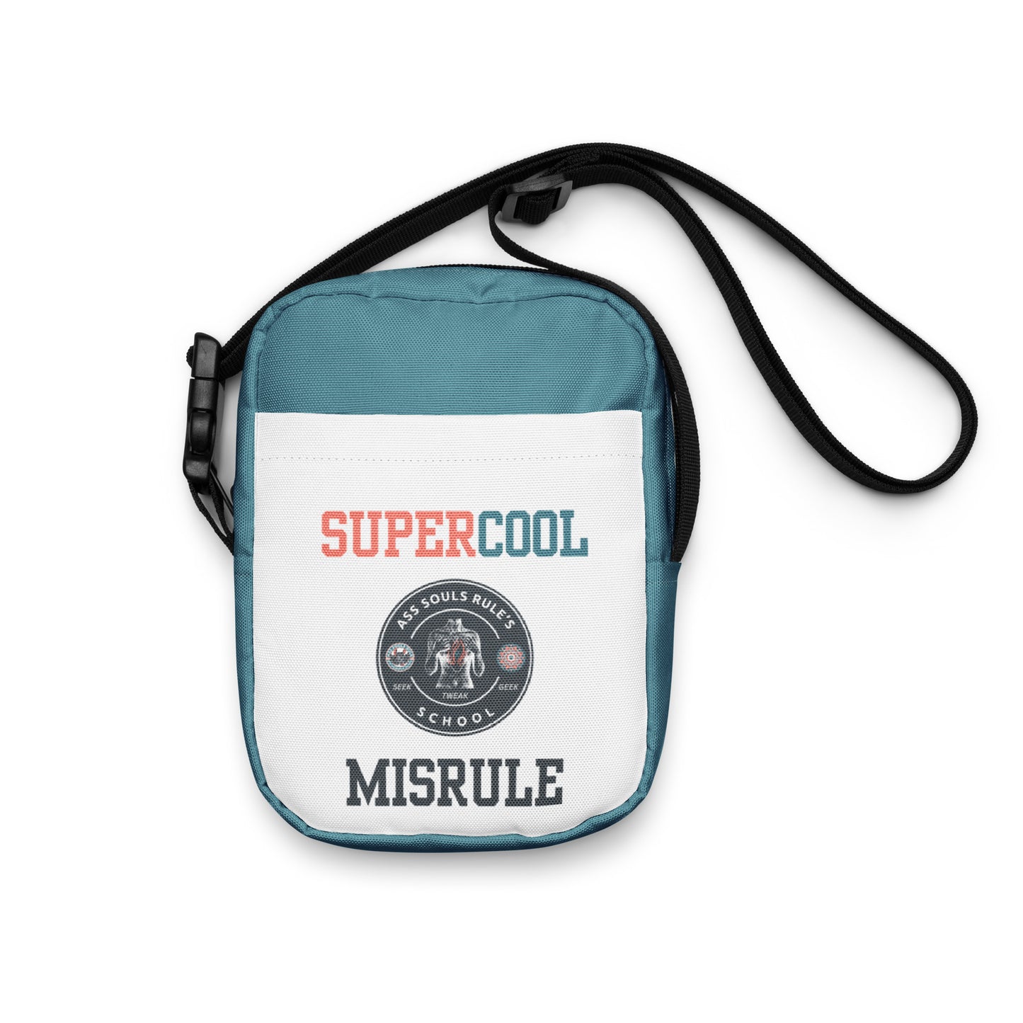 SuperCool MisRule utility crossbody bag - teal