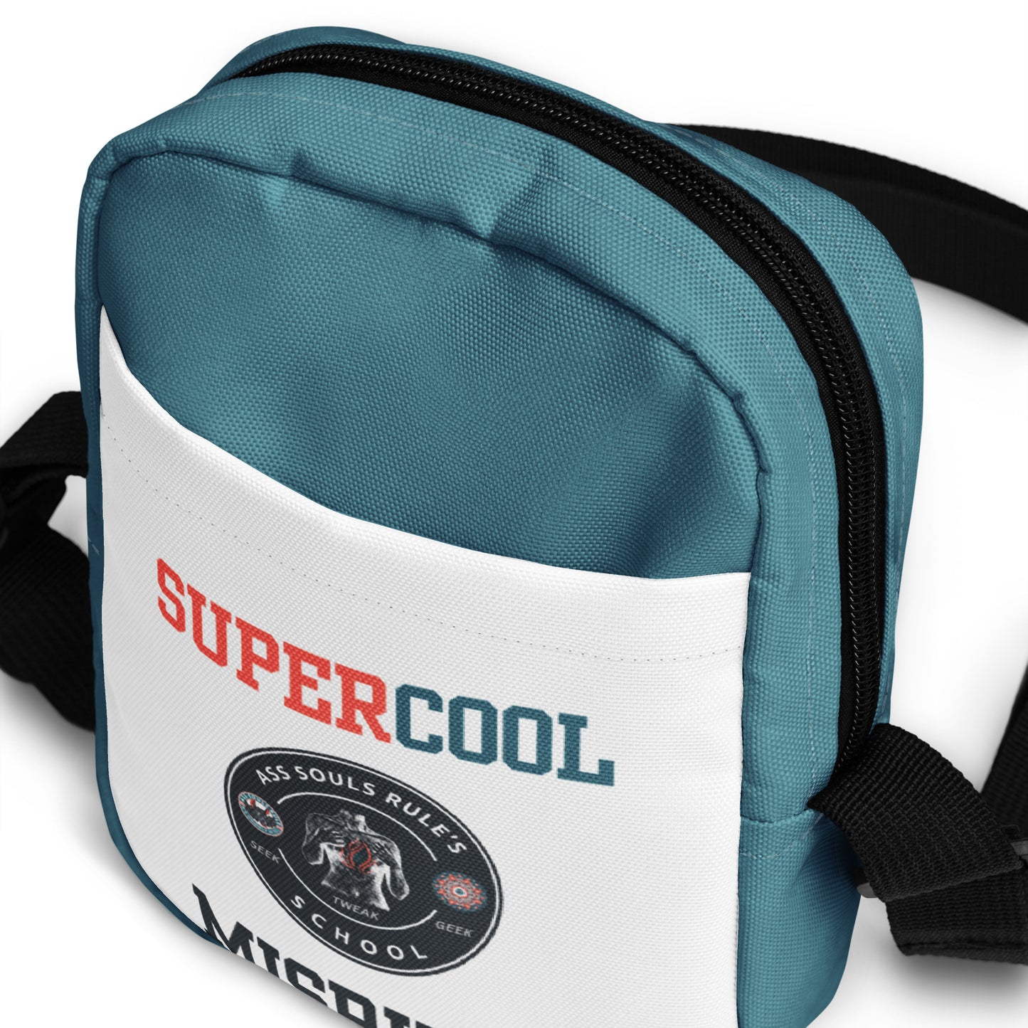 SuperCool MisRule utility crossbody bag - teal