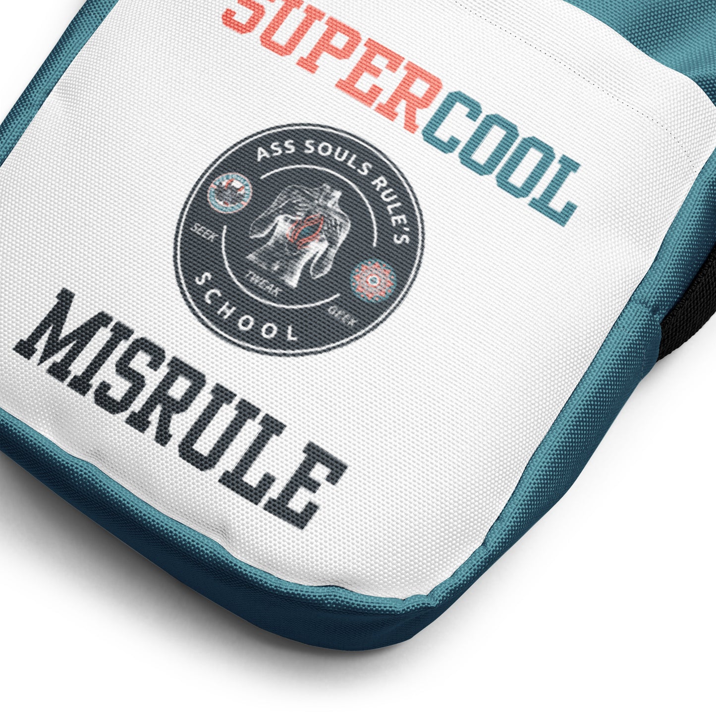 SuperCool MisRule utility crossbody bag - teal