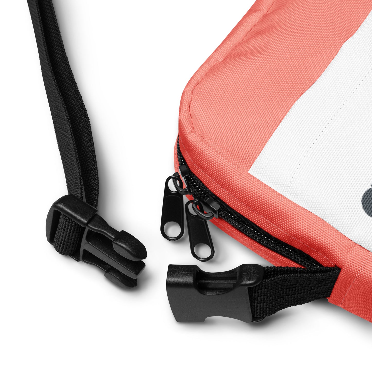 Geek & Ye Shall Find utility crossbody bag - salmon