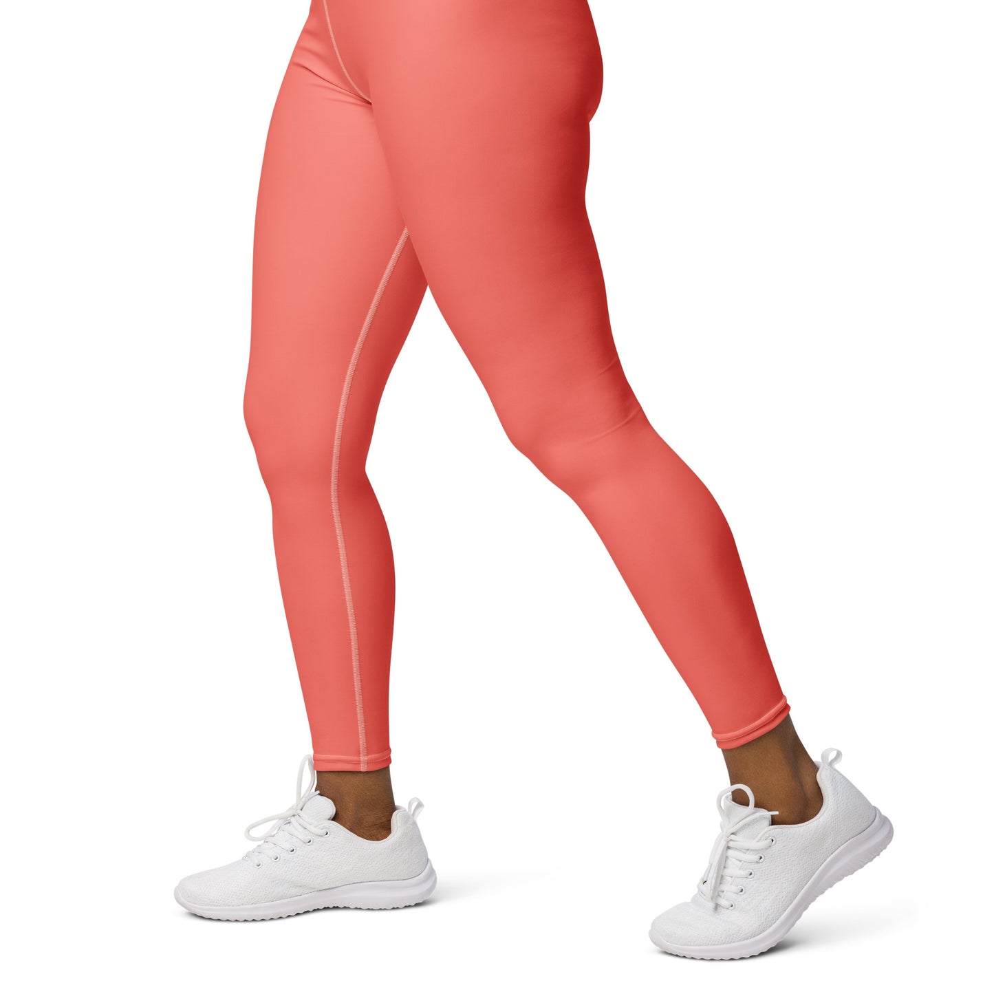 Salmon yoga leggings