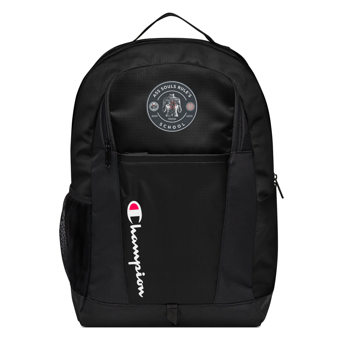 Ass Souls Rule's School champion backpack