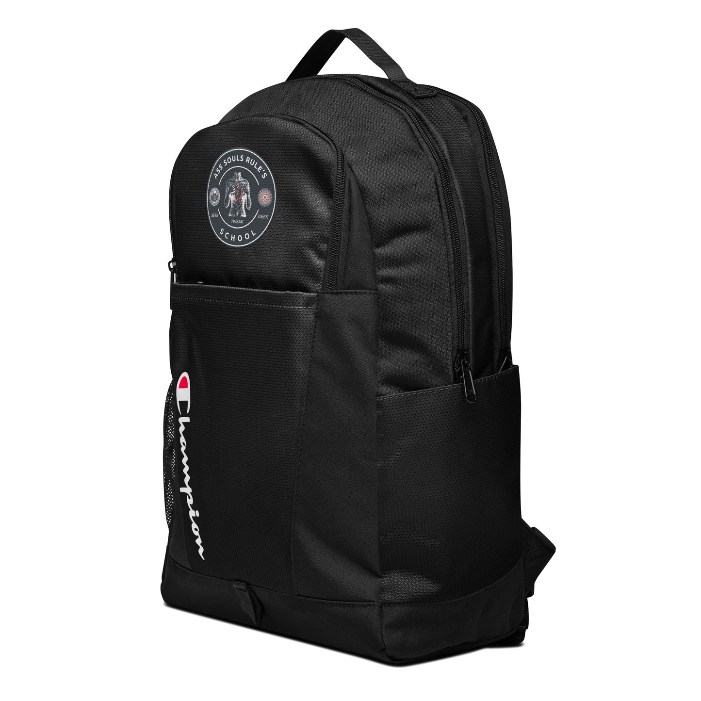 Ass Souls Rule's School champion backpack