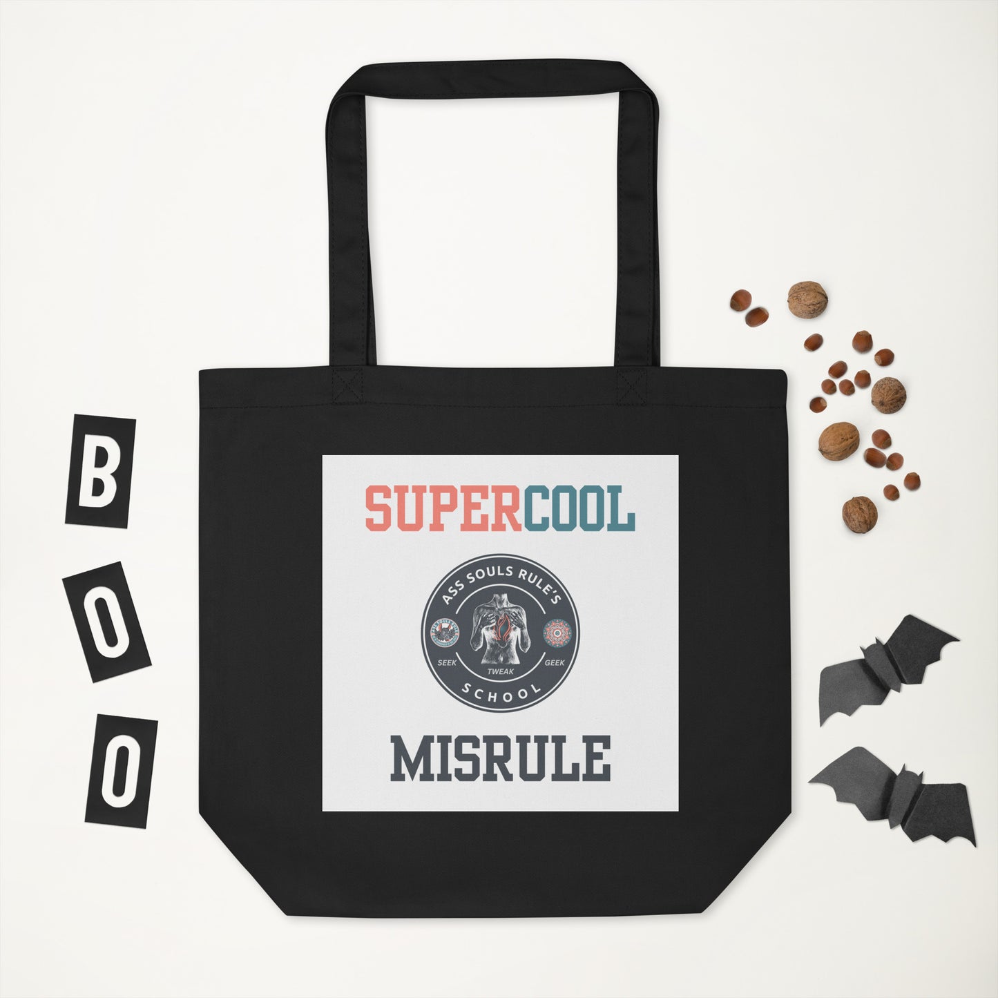 SuperCool MisRule eco tote bag