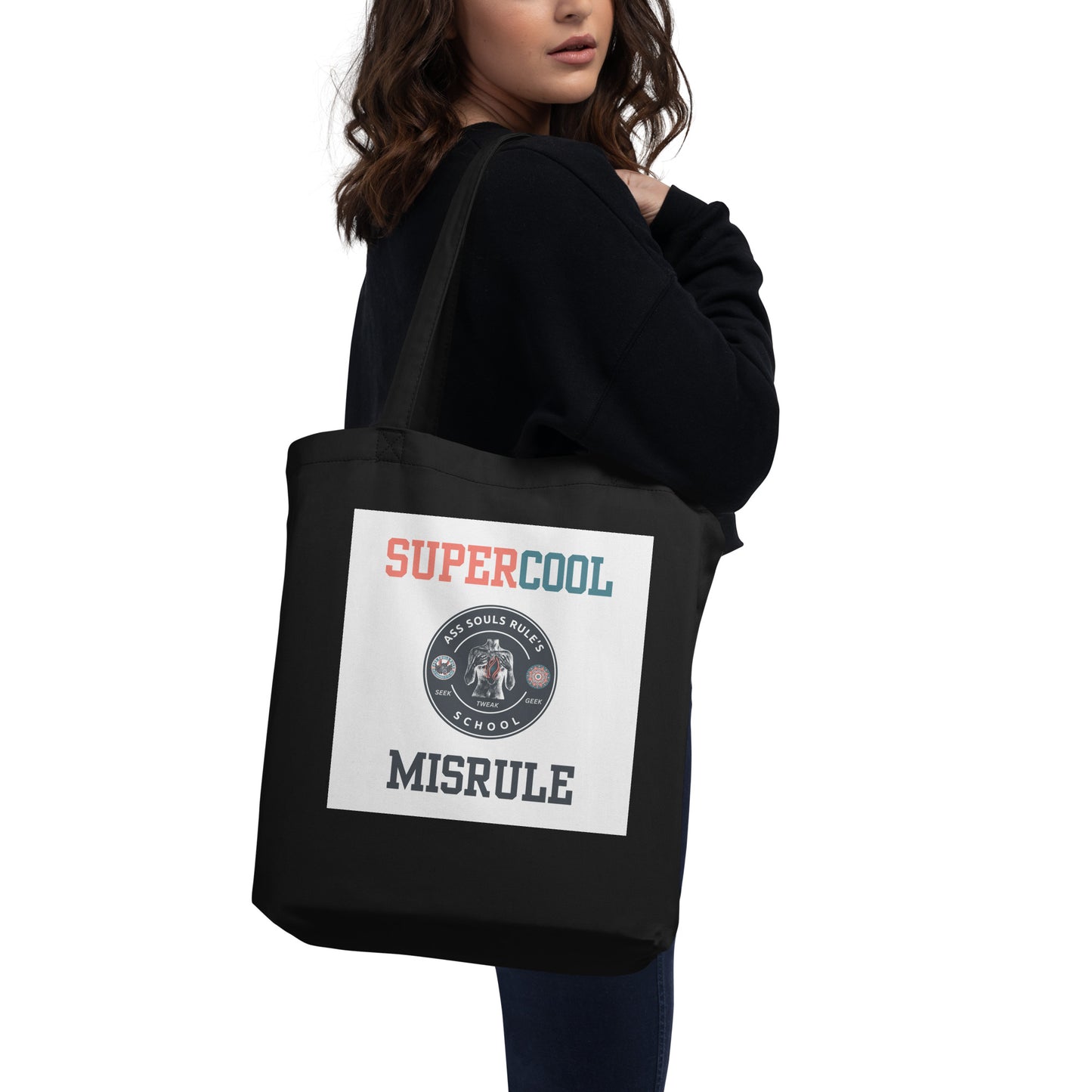 SuperCool MisRule eco tote bag