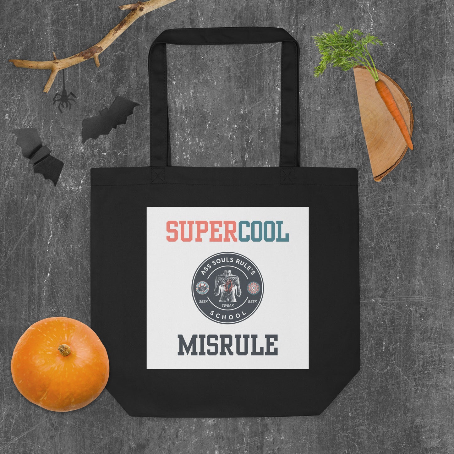 SuperCool MisRule eco tote bag