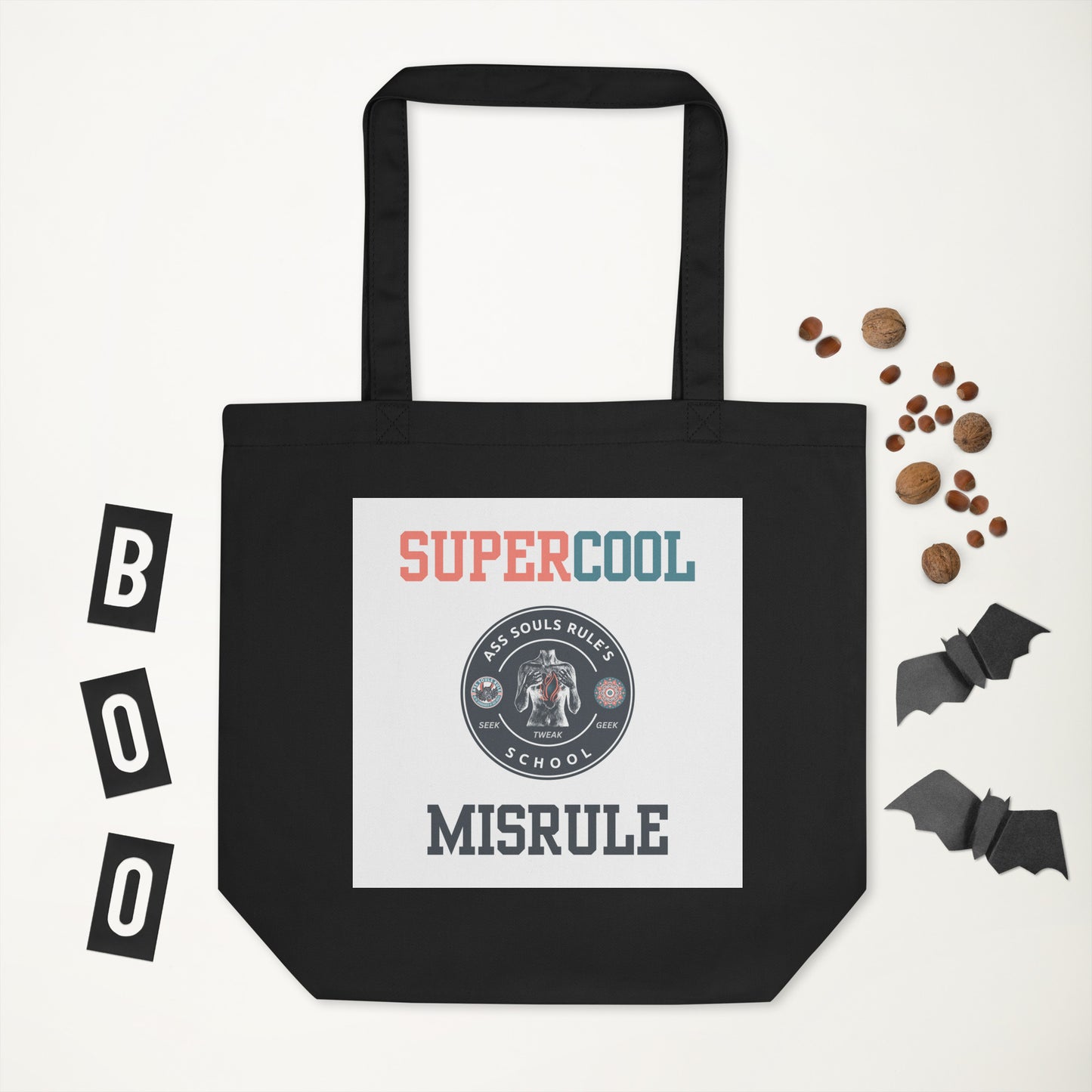 SuperCool MisRule eco tote bag