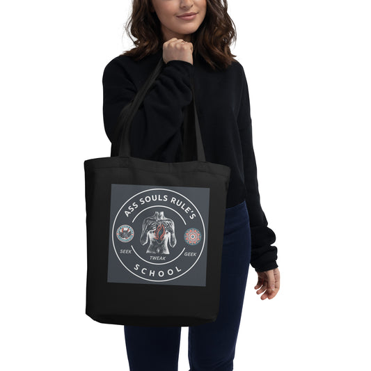 Ass Souls Rule's School eco tote bag